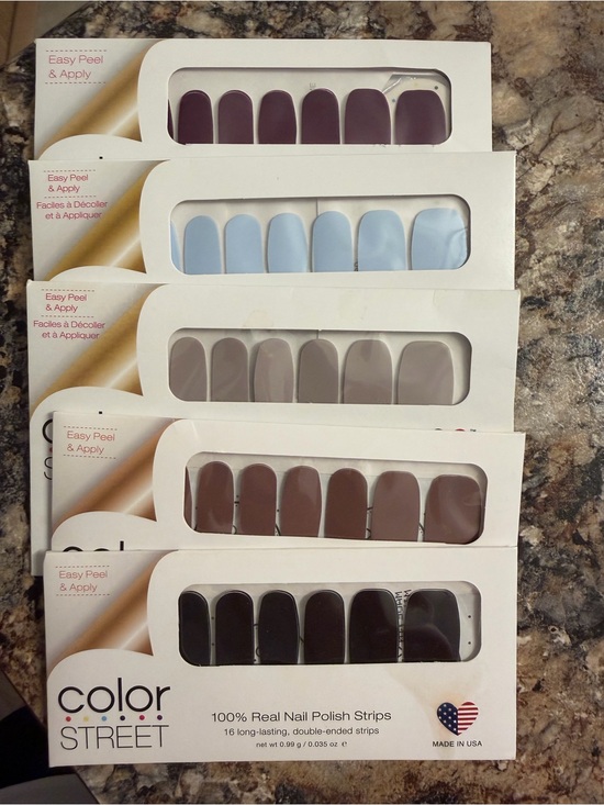 Color Street Other - Color Street Solid Color Nail Polish Strips
